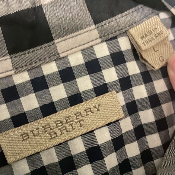 Burberry Brit Checkered Button Down Shirt - Picture 4 of 6